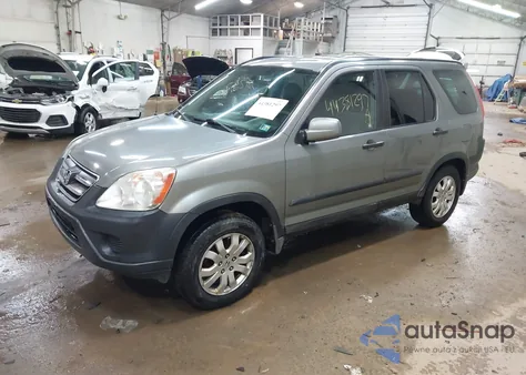 2006 Honda Cr-V Ex from USA, damaged, VIN SHSRD78806U416390